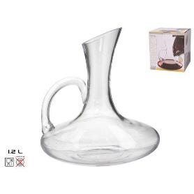 DECANTADOR CRISTAL CON ASA MOD. CAMBIL 1,2 LTS. APTO PARA HOSTELERIA