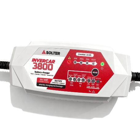 SOLTER CARGADOR BATERIA INVERCAR 3800 REF 10066