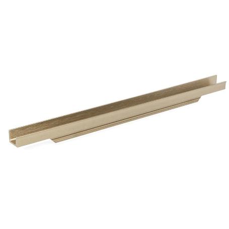 TIRADOR ALUMINIO MODELO JEY2 ACABADO LATÓN CAVA CEPILLADO LARGO LONG. 1197MM.