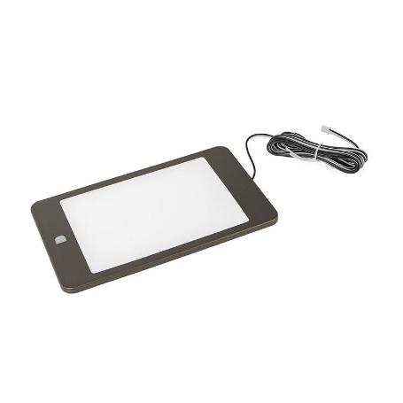 LÁMPARA PANELED 5W ACABADOS MOCCA O NEGRO. CON SENSOR IR O PIR ACABADO NEGRO TIPO SENSOR IR