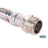 CONEXIÓN FLEXIBLE INOX PARA TERMO M1/2 - H3/4 30 CM.