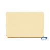 CATADIÓPTRICO RECTANGULAR ÁMBAR 56 X 39 MM CON ADHESIVO