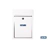 BUZÓN CORREO EXTERIOR BLANCO MODELO LETTER 320X215X85MM