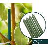 90 CMS TUTOR DE HIERRO FORRADO PLASTICO COLOR VERDE PARA PLANTAS DIAMETRO 9 CMS.