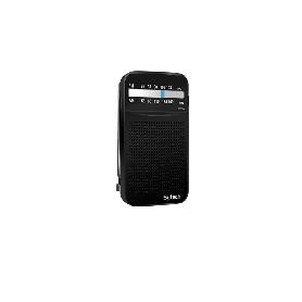 RADIO BOLSILLO AM/FM NEGRO