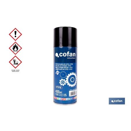 GRASA BLANCA DE LITIO+PTFE 400 ML