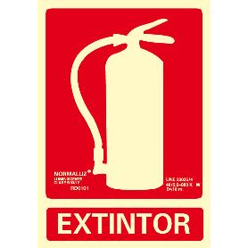 CARTEL 30*21 B00101 EXTINTOR