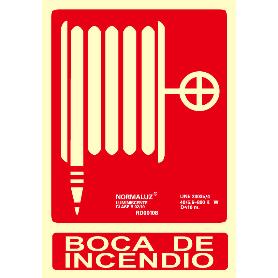 SEÑAL BIE PVC 0,7 CLASE B 210X300MM B00108