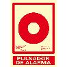 CARTEL B00111 PULSADOR ALARMA