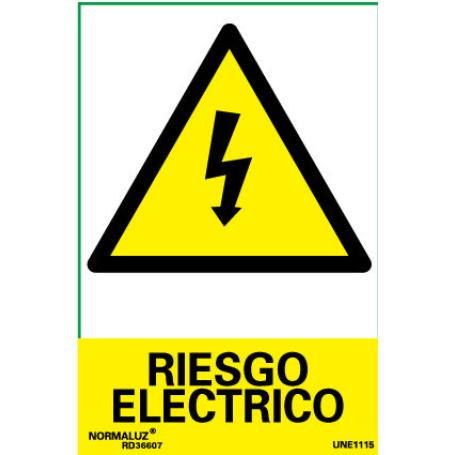PEGATINA RD36607 PELIGRO RIESGO ELECTRICO