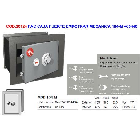 ARCA FAC EMPOTRAR 104-M 05448