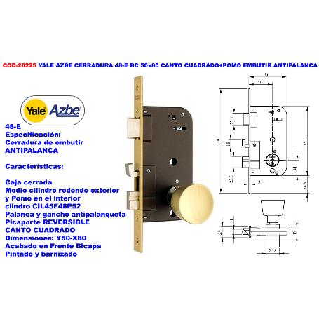 CERRADURA AZBE 48E