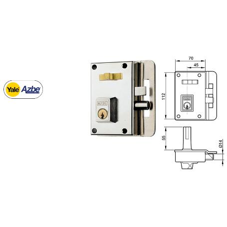 CERRADURA AZBE 10 HN70 DH