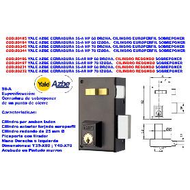 CERRADURA AZBE 56A-70 IZ HP