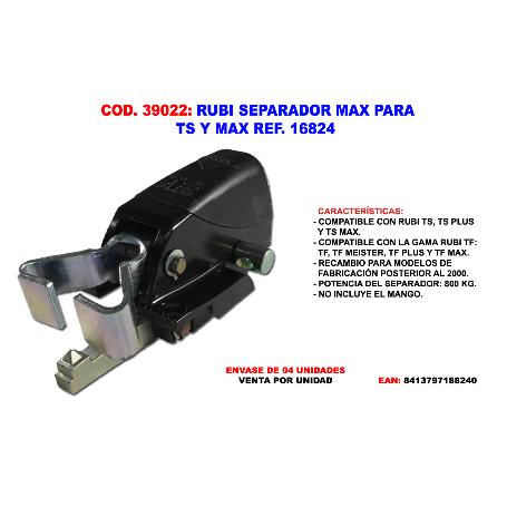 CJ. SEPARADOR V3 18824 (ANTIGUO 15828) RUBI
