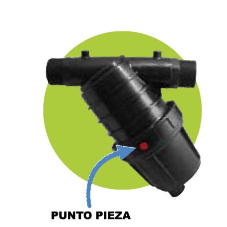 FILTRO MALLA-Y 3/4 INOX 120 M 1413 VERDE PLASGOT