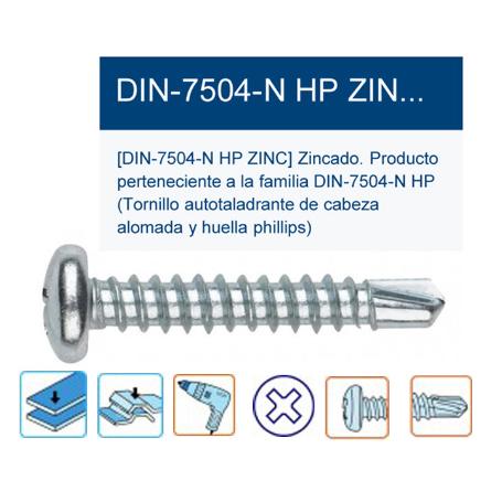 TORNILLO C.RED 3.9*25 INDEX