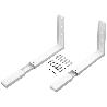 SOPORTE MURAL ABATIBLE. ACERO PINTADO. PARA MICROONDAS Y BALDA. 40 KG - AMIG ACABADO BLANCO ACABADO BLANCO