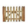 PUERTA VALLA CLASICA 100X80CM. PINO CON HERRAJE