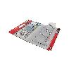 PERCHA MEDIANA ADHESIVA INOX 7026