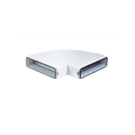 CODO HORIZONTAL 90º 55*220 RECTANGULAR T-P1070