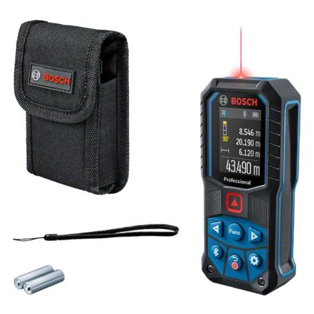 BOSCH  MEDIDOR LASER PROFESIONAL GLM 50-27C  2 X PILAS 1.5V LR6 (AA) 0601072T00