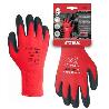 GUANTE H-111801/ 9 ROJO/NEGRO