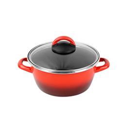 CACEROLA K2 ROJO 24 CMS. MAGEFESA
