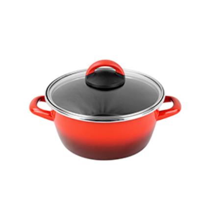 CACEROLA K2 ROJO 24 CMS. MAGEFESA