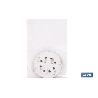 HOJA DE LIJADO LIJADORA ORBITAL 8 AGUJEROS Ø125 MM G 180   CAJA 5 UNID.