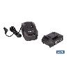 PACK CARGADOR 20 V 2.4 A Y BATERÍA LI-ION 20 V 2.0AH