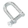 GRILLETE RECTO GALVANIZADO 8 MM. 5/16 USO DOMESTICO