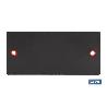 CATADIÓPTRICO RECTANGULAR ROJO 106 X 50 MM CON AGUJERO SIN TORNILLO