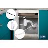 TUBO CROMADO PARA SIFÓN DE BOTELLA Ø32 X 300 MM