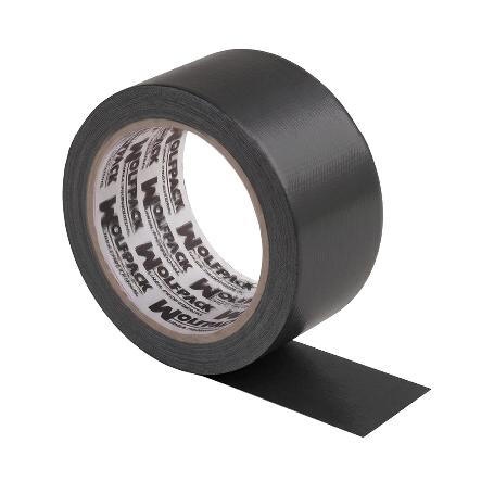 CINTA AMERICANA MUSCLE COLOR NEGRO 48 MM. X 25 MERTOS. SUPER RESISTENTE, SELLAR, REPARAR, UNIR, FIJAR, SUJETAR, EMP