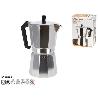 9 TAZAS CAFETERA ALUMINIO EXPRES 450 ML APTA PARA INDUCCION,GAS,VITRO,ELECTRICIDAD