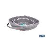 CUBO PLEGABLE COLOR GRIS/BLANCO 11 L