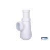 SIFÓN DE BOTELLA CON SALIDA Ø32-40 MM Y RACOR 1 1/4