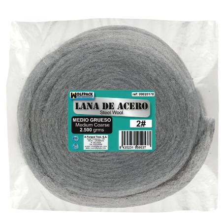 LANA DE ACERO 2500 GR. LISA 0