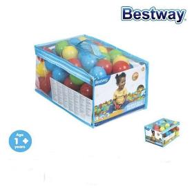 BESTWAY BOLAS DE COLORES PARA PISCINA 5,85 CMS - CAJA 100 UNIDADES