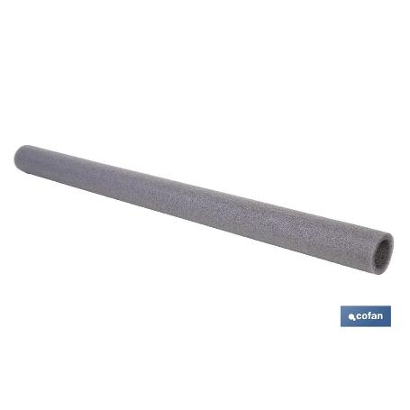 COQUILLA AISLANTE PE PARA TUBERÍAS Ø42 MM X 1 M   CAJA 10 UNID.