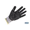 GUANTE ANTICORTE ULTRA LIGERO IMPREGNADO PU NEGRO T-8 VENTA UNITARIA