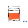 TOALLERO ELECTRICO INOXIDABLE 70 X 53 X 10,5 CM IP44