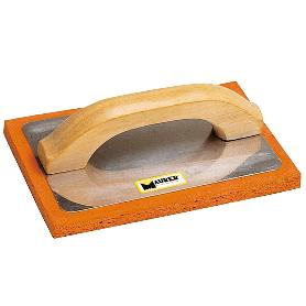TALOCHA ALUMINIO CON ESPUMA NARANJA 14X21CM