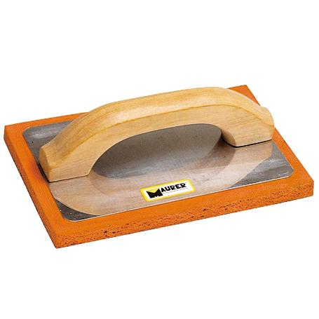 TALOCHA ALUMINIO CON ESPUMA NARANJA 14X21CM