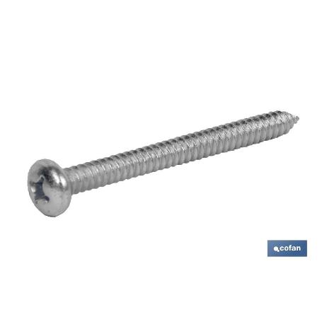 DIN 7981 M-6,3X45 INOX A4   CAJA 50 UNID.