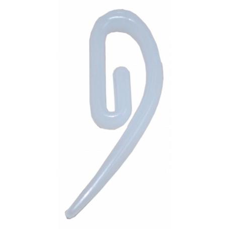 GANCHO CORTINA PLASTICO PARA RIEL