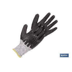 GUANTE PROTECTION 360 TPE ANTI IMPACTO Y ANTICORTE T-9 VENTA UNITARIA