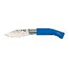 NAVAJA FIBRA PUNTA 90 MM INOXIDABLE AZUL