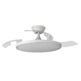 ORBEGOZO VENTILADOR TECHO RETRACTIL BLANCO 4 ASPAS CP158105